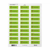Een andere enkel Aap Etiket (Full Sheet)