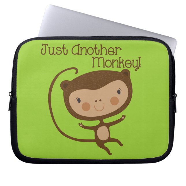 Een andere enkel Aap Laptop Sleeve (Voorkant)