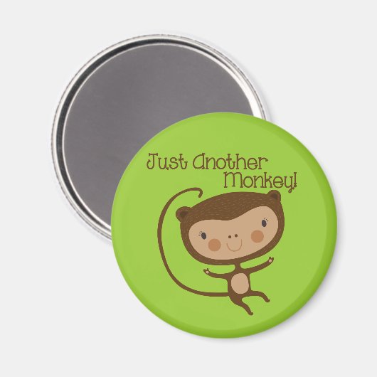 Een andere enkel Aap Magneet (Voorkant / Achterkant)