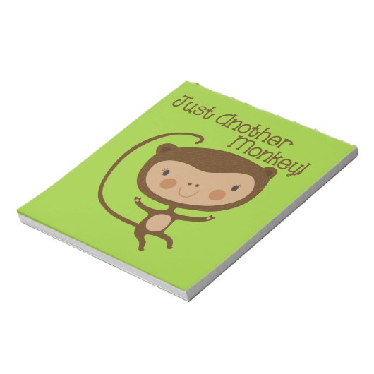 Een andere enkel Aap Notitieblok (Linkerzijde)