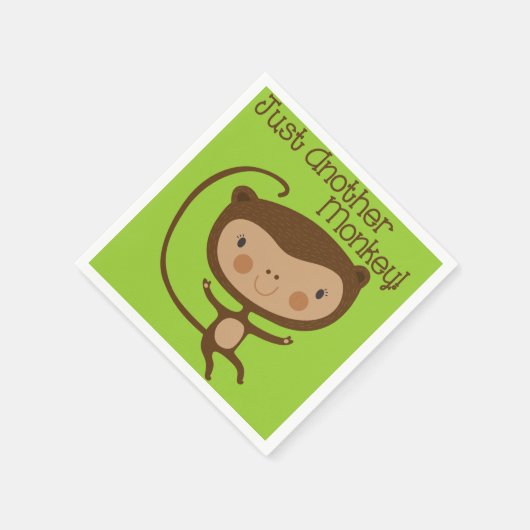 Een andere enkel Aap Servetten (Hoek)