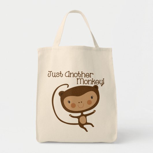 Een andere enkel Aap Tote Bag (Voorkant)