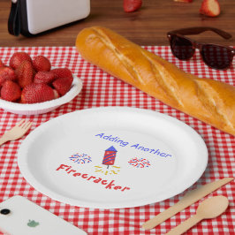 Een andere Firecracker toevoegen Papieren Bordje