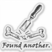 Een andere gevonden sticker (Voorkant)