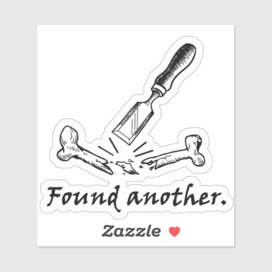 Een andere gevonden sticker (Vel)