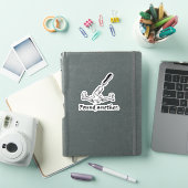 Een andere gevonden sticker (iPad Cover)