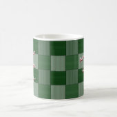 Een andere geweven dag bos groen koffiemok (Center)