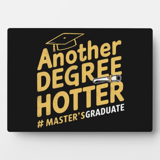 Een andere graad Hotter Master's Degree Afstuderen Fotoplaat (voorkant)