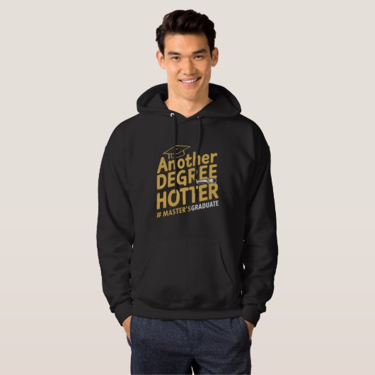 Een andere graad Hotter Master's Degree Afstuderen Hoodie (Voorkant volledig)
