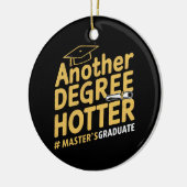 Een andere graad Hotter Master's Degree Afstuderen Keramisch Ornament (Links)