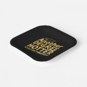 Een andere graad Hotter Master's Degree Afstuderen Papieren Bordje (Gebogen)