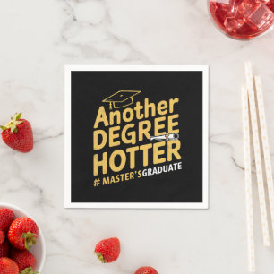 Een andere graad Hotter Master's Degree Afstuderen Servet