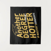 Een andere graad Hotter Master's Degree Afstuderen Wandkleed (Voorkant)