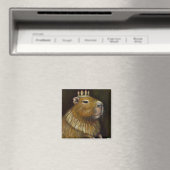 Een andere grappige capybara portret magneet (Insitu (Vaatwasser))