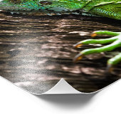 een andere groene dag foto afdruk (Hoek)