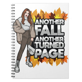 Een andere Herfst & gedraaide pagina Thanksgiving  Notitieboek