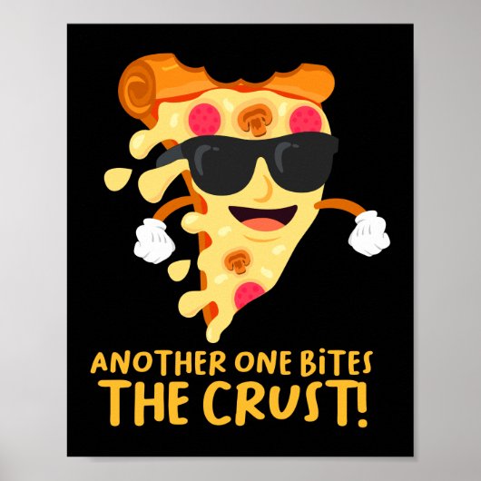Een andere is de roest grappige pizza pun poster (Voorkant)