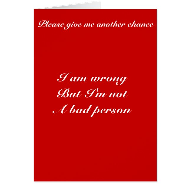 Een andere kans (Voorkant)