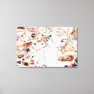 Een andere maan canvas afdruk