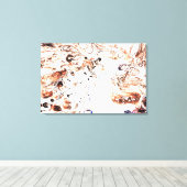 Een andere maan canvas afdruk (Insitu (Houten vloer))