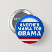 Een andere mama voor Obama Button (Voorkant /achterkant)
