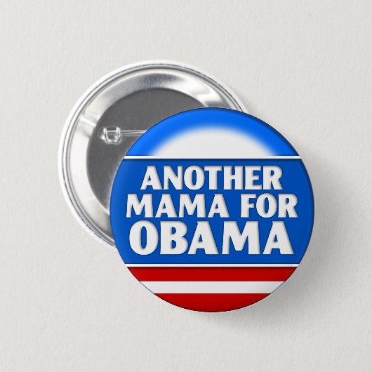 Een andere mama voor Obama Button (Voorkant /achterkant)