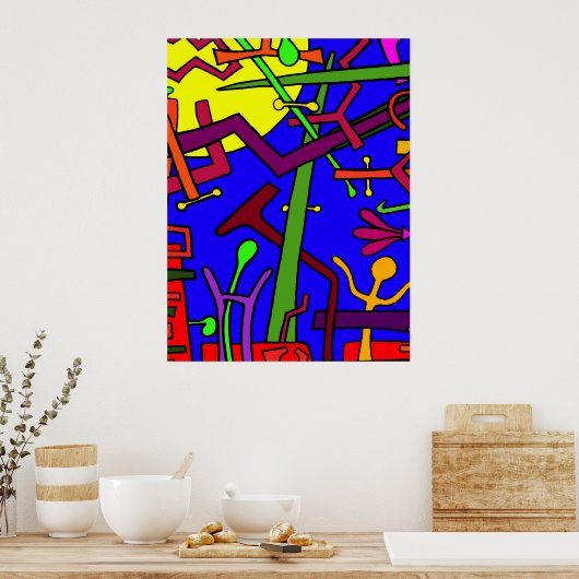 EEN ANDERE MOOIE DAG! POSTER (Keuken)