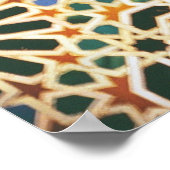 Een andere Moorse Tegel Poster (Hoek)