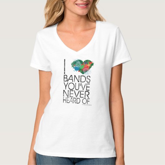 Een andere muziekknob t-shirt (Voorkant)