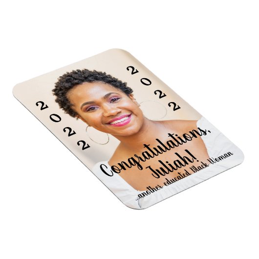 Een andere opgeleide zwarte vrouw 2022 Afstuderen  Magneet (Rechterzijde)
