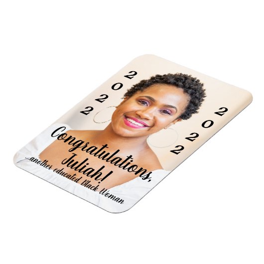 Een andere opgeleide zwarte vrouw 2022 Afstuderen  Magneet (Linkerzijde)