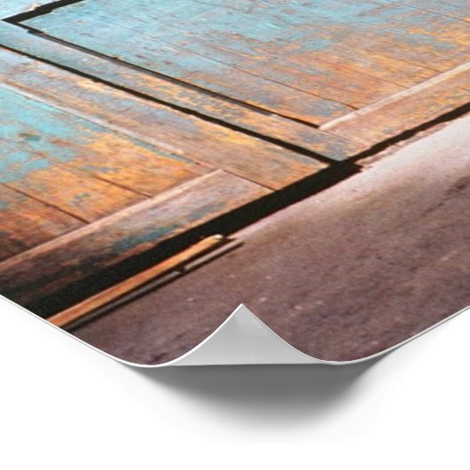 Een andere oude stoel poster (Hoek)