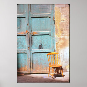 Een andere oude stoel poster