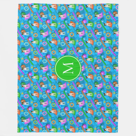 een andere partij van Parson Jack Russell Terrier Fleece Deken (Voorkant)