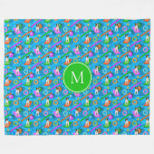 een andere partij van Parson Jack Russell Terrier Fleece Deken (Voorkant (Horizontaal))