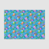 een andere partij van Parson Jack Russell Terrier Tissuepapier (Voorkant)