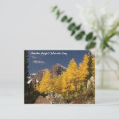 Een andere perfecte Colorado Dag ... Briefkaart (Staand voorkant)