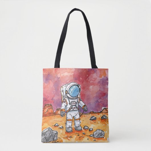 Een andere planeet tote bag (Voorkant)