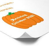 Een andere pompoen toevoegen poster (Hoek)