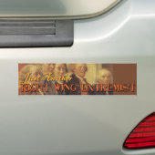 Een andere rechtse extremist, zoals de oprichters bumpersticker (Op auto)
