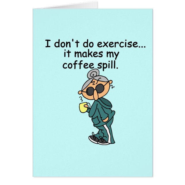 Een andere reden om niet uit te oefenen (Voorkant)