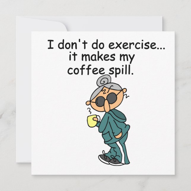 Een andere reden om niet uit te oefenen (Voorkant)