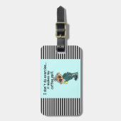 Een andere reden om niet uit te oefenen bagagelabel (Voorkant verticaal)