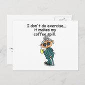 Een andere reden om niet uit te oefenen briefkaart (Voorkant / Achterkant)