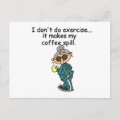 Een andere reden om niet uit te oefenen briefkaart (Voorkant)