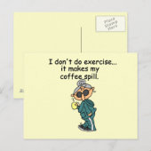 Een andere reden om niet uit te oefenen briefkaart (Voorkant / Achterkant)