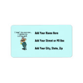 Een andere reden om niet uit te oefenen etiket (Voorkant)