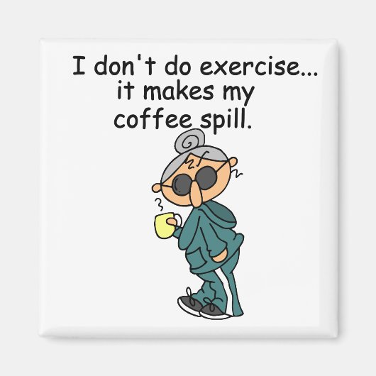 Een andere reden om niet uit te oefenen magneet (Voorkant)