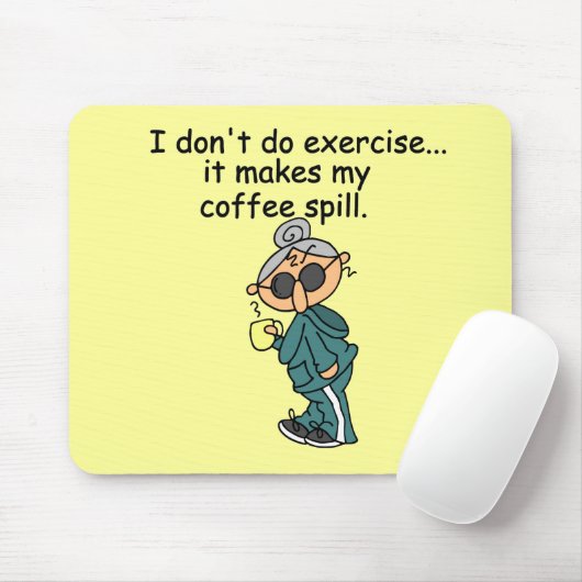 Een andere reden om niet uit te oefenen muismat (Met muis)