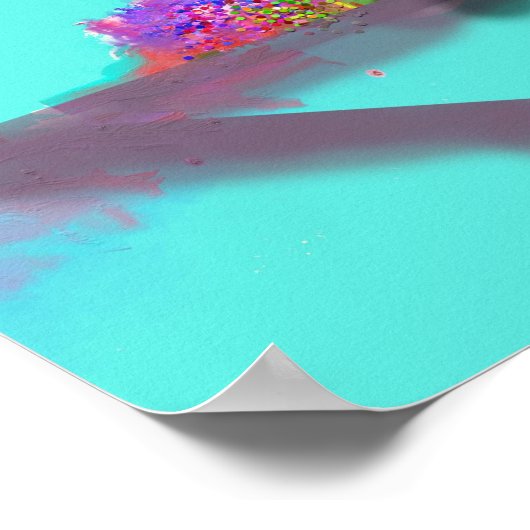 Een andere Springtime Abstract Poster (Hoek)